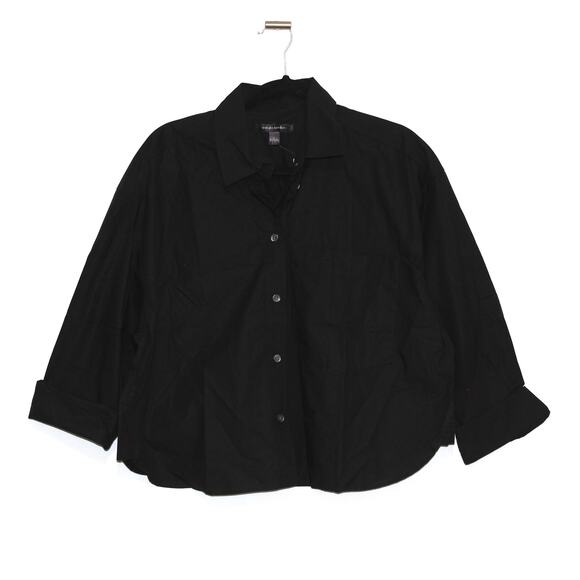 Banana Republic The Boxy Crop Shirt Size Large NWT - Picture 9 of 9